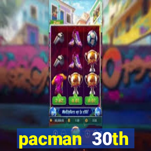 pacman 30th anniversary sonic